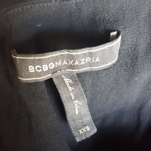 BCBGmaxazaria side zipper little black dress - Picture 2 of 7